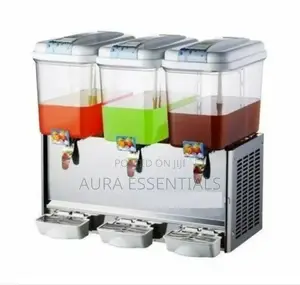 Triple Electric Cooling Juice and Beverage Dispenser