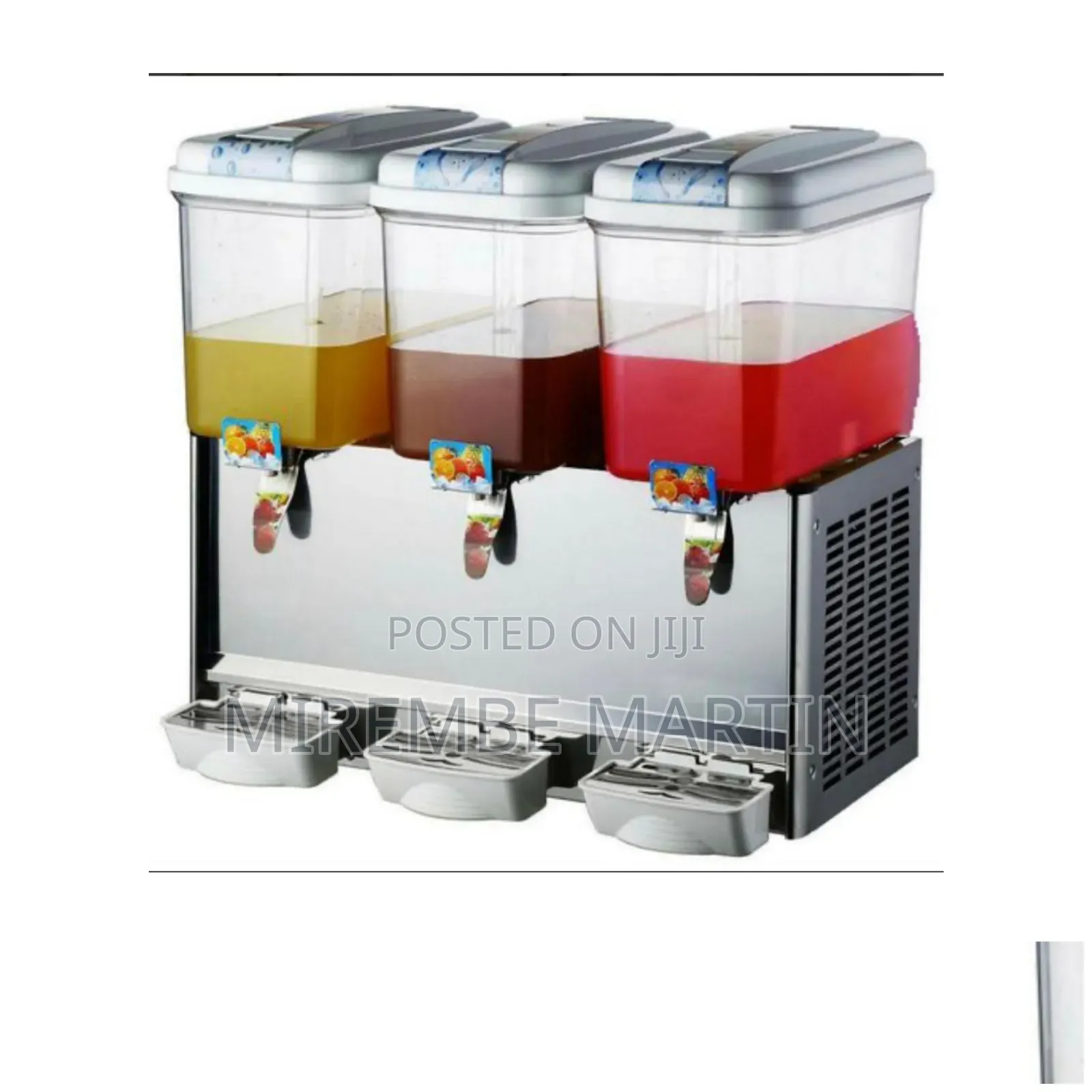 Triple Juice Dispenser.