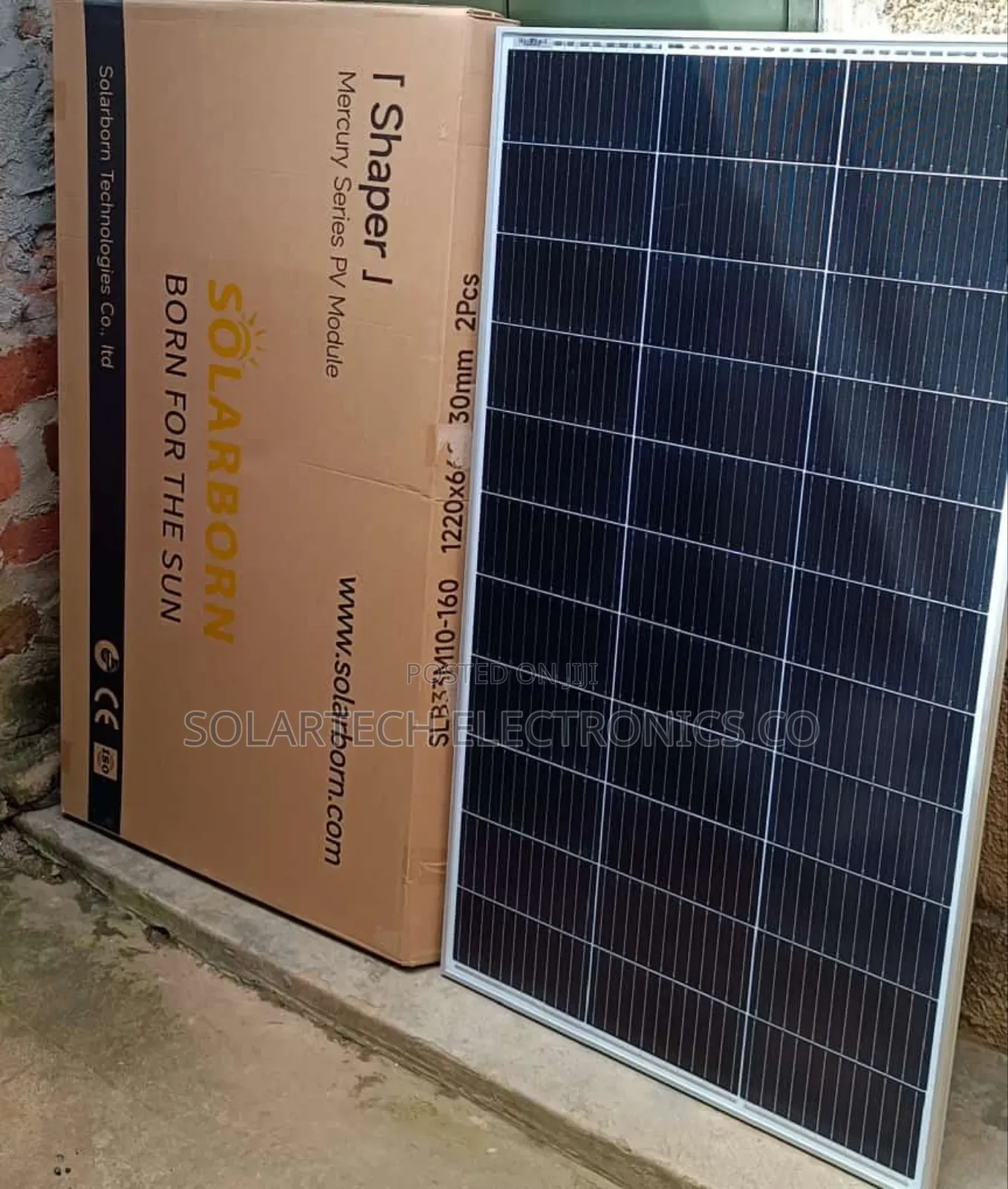160W Mono Crystalline Solar Panels JKL
