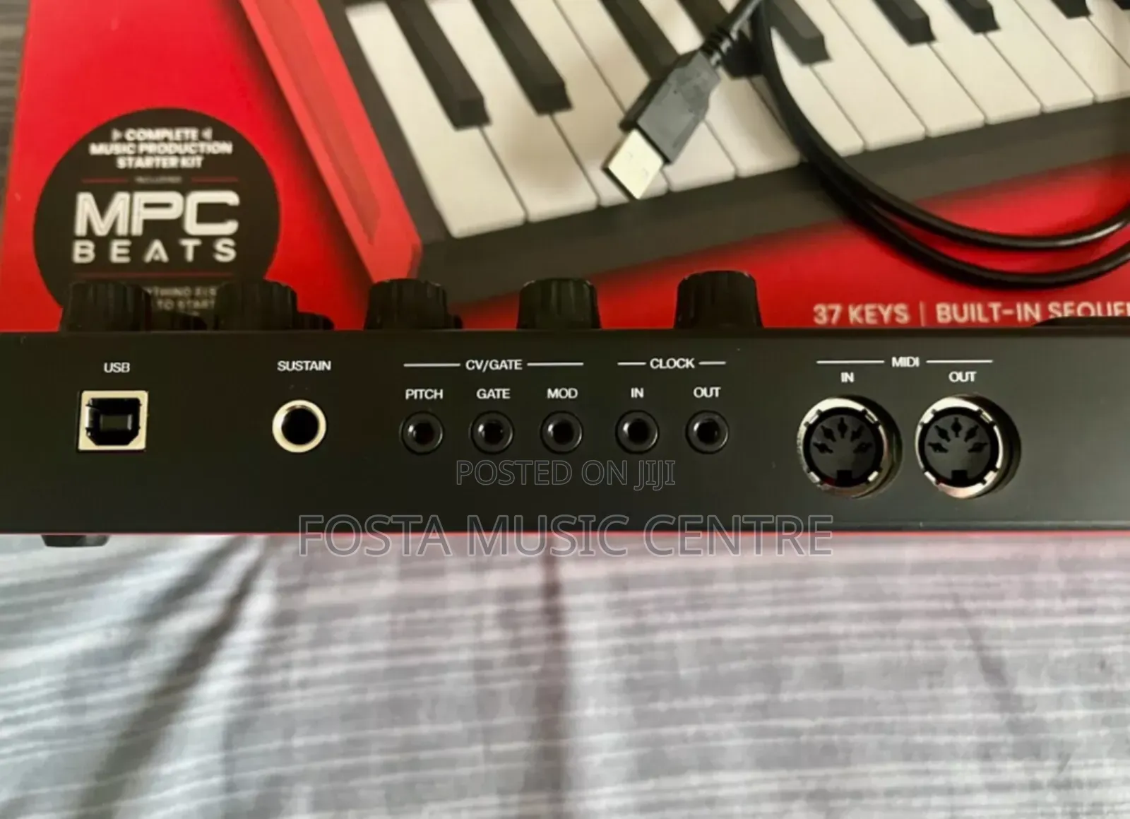 Akai MPK Mini Plus Compact Keyboard Controller USB MIDI Drum