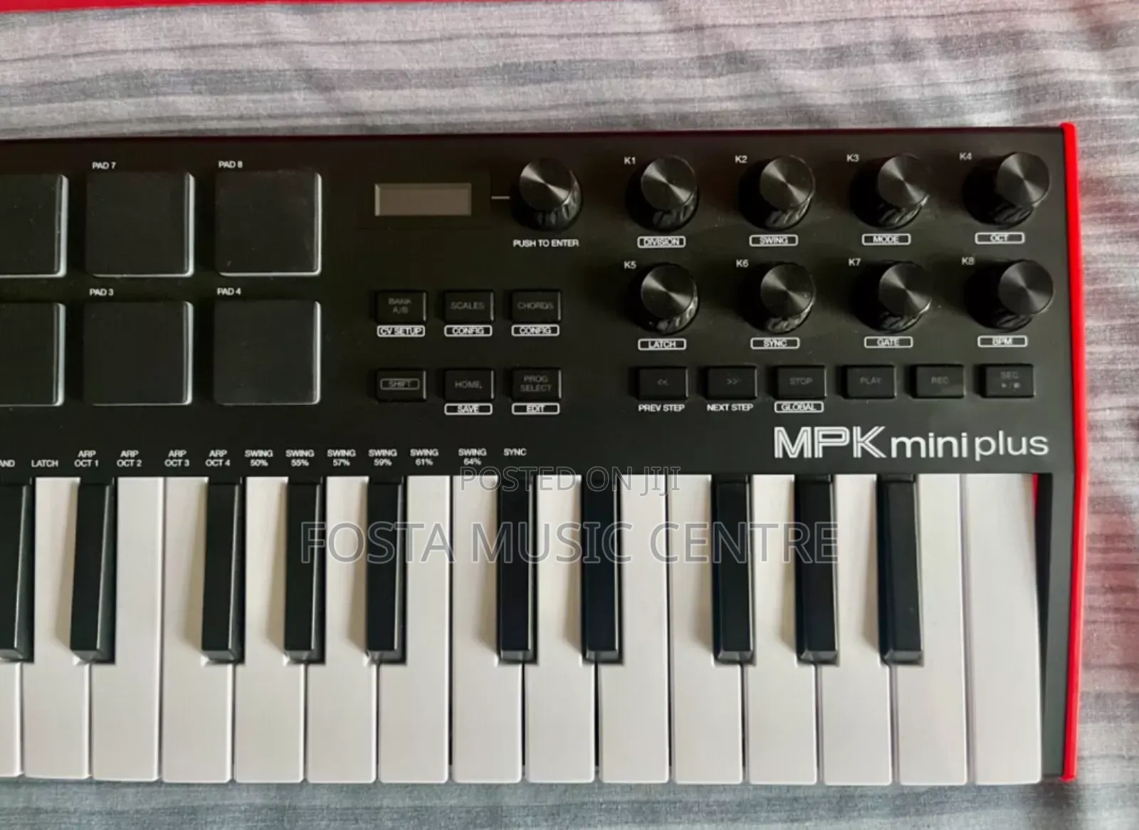 Akai MPK Mini Plus Compact Keyboard Controller USB MIDI Drum