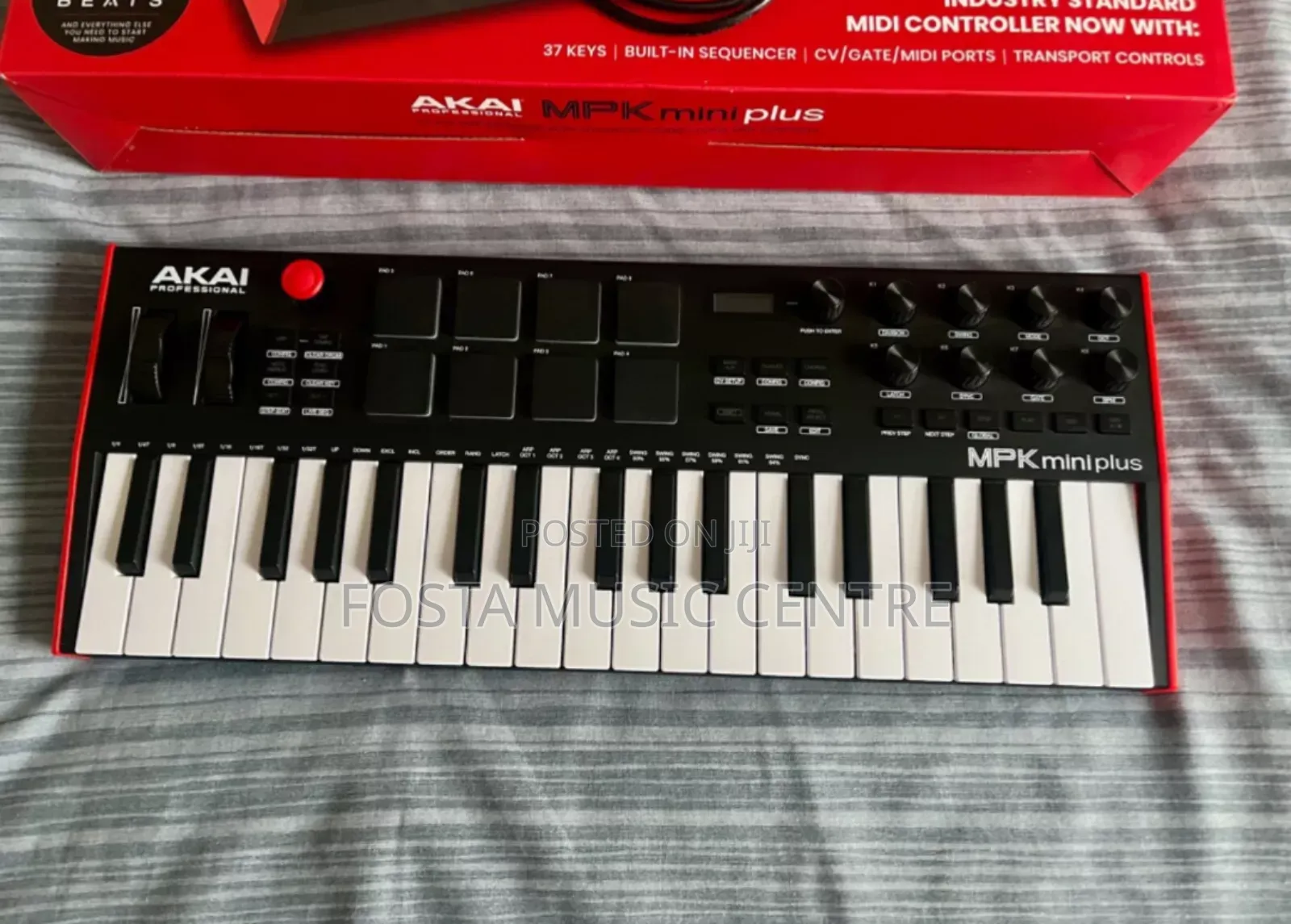 Akai MPK Mini Plus Compact Keyboard Controller USB MIDI Drum