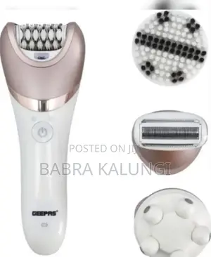 Geepas GLS86053 Lady Shaver Set – Electric Hair Remover