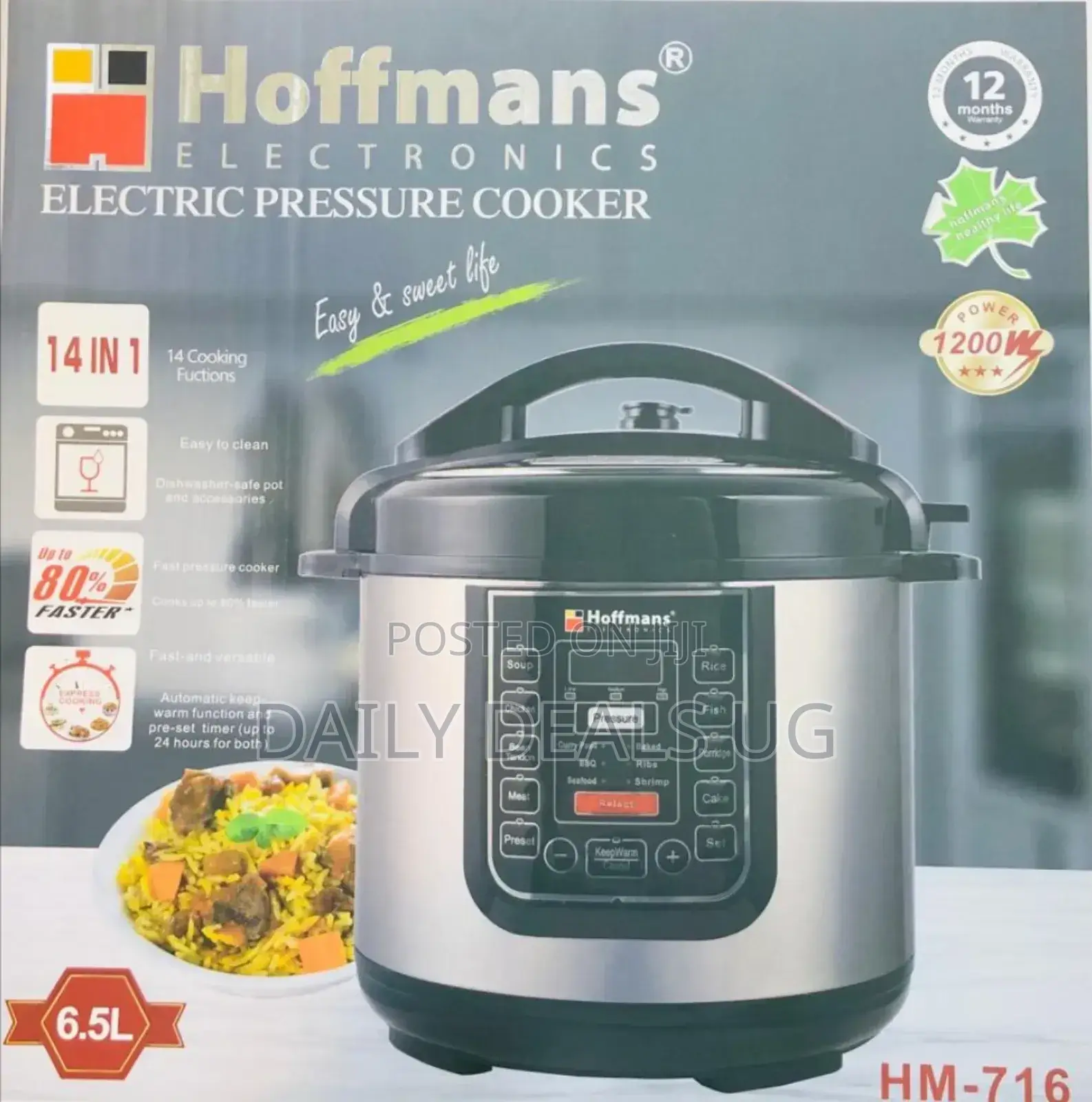 Hoffman's Electric Pressure Cooker