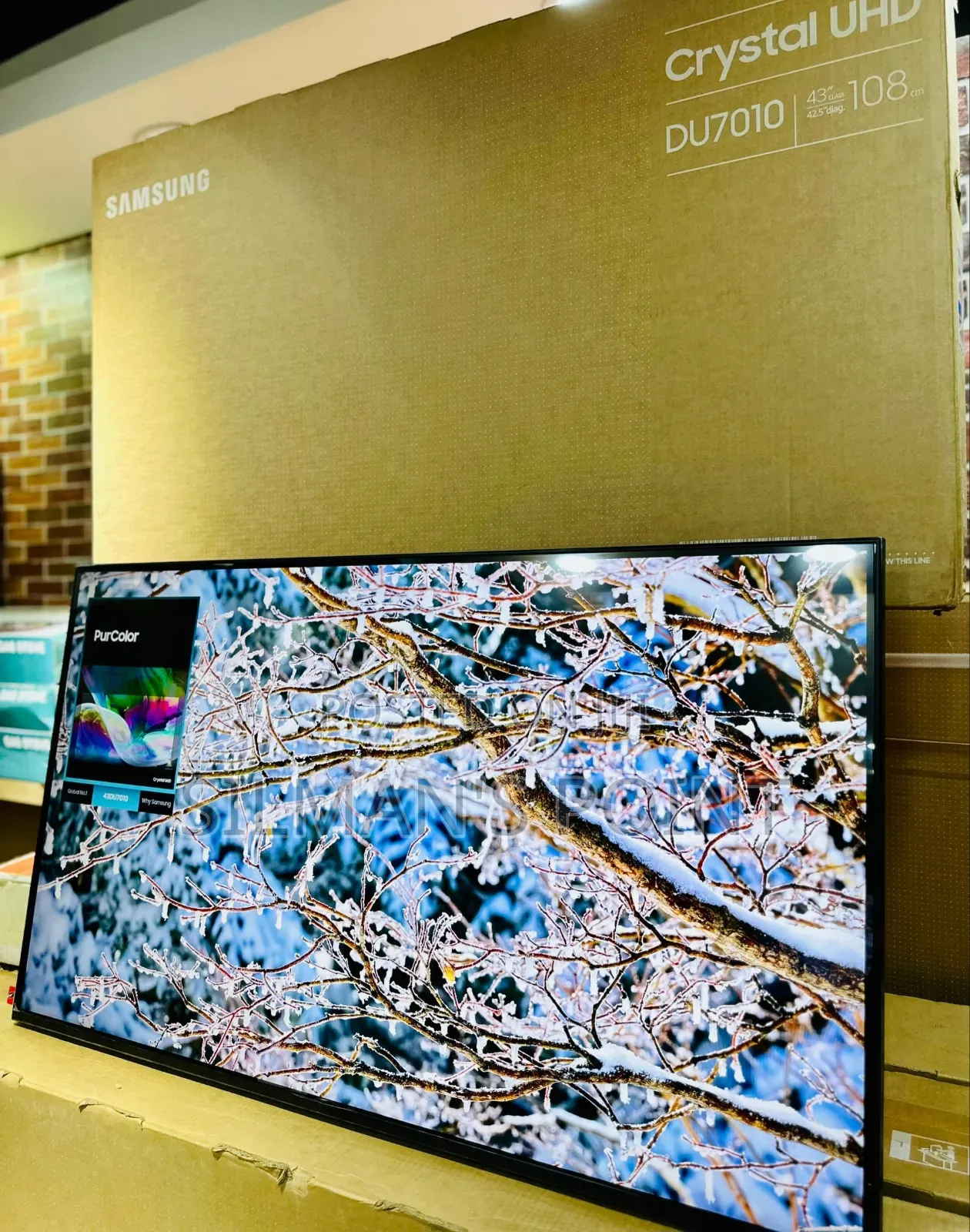 Samsung 43" Du7000 Crystal Uhd Tv 2024 Model