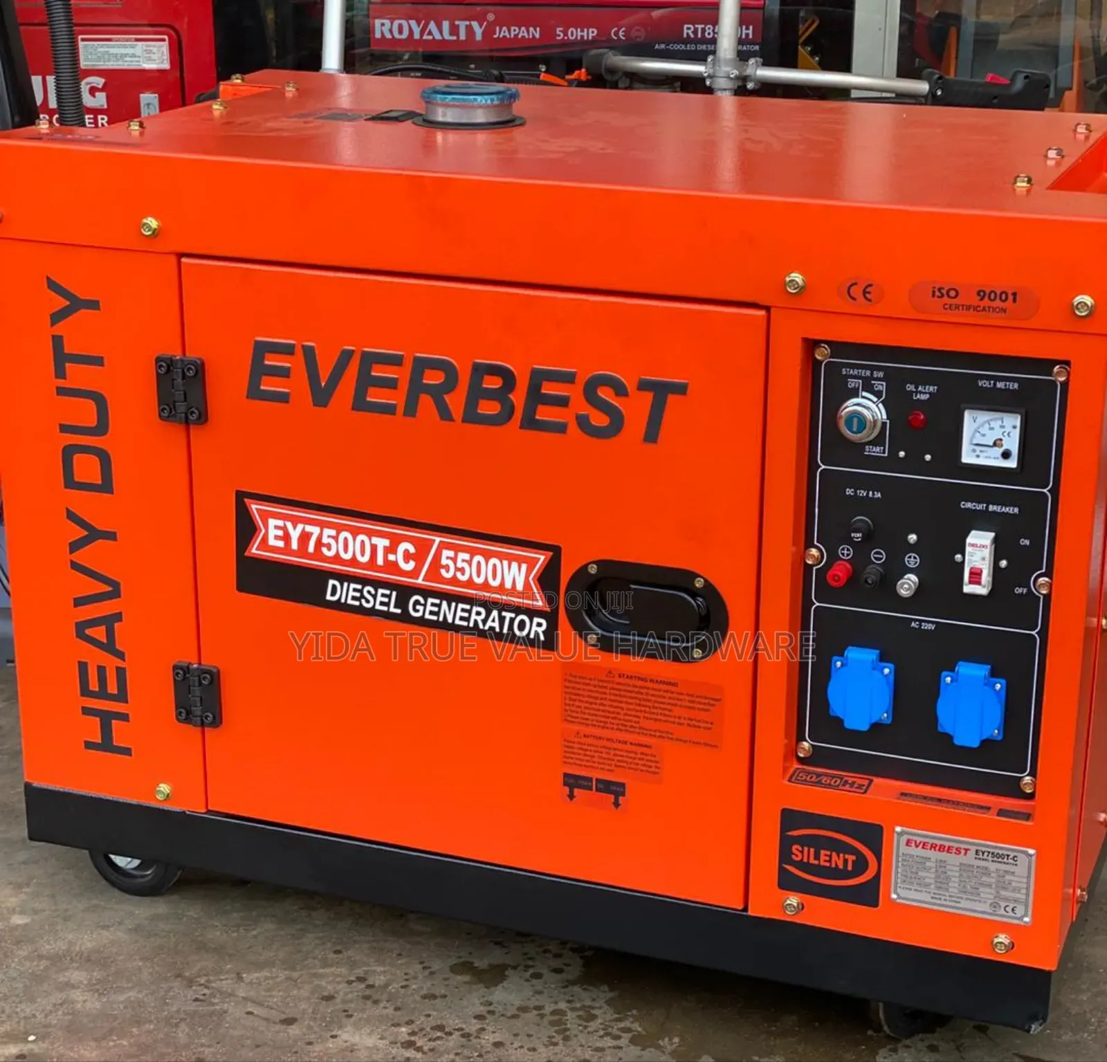 Generator 5.5 Kva Everbest Brand