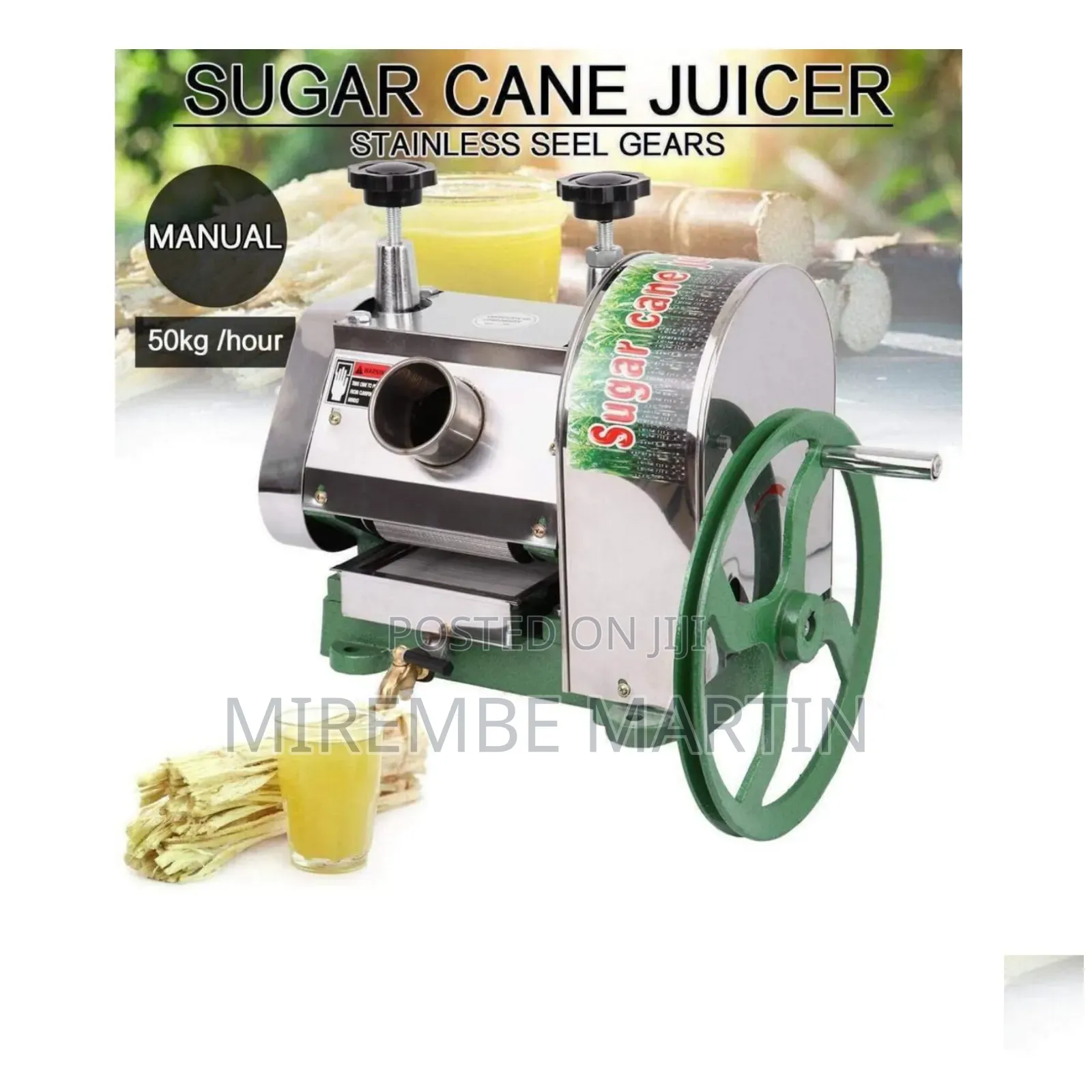Sugarcane Manual Juice Extractor.