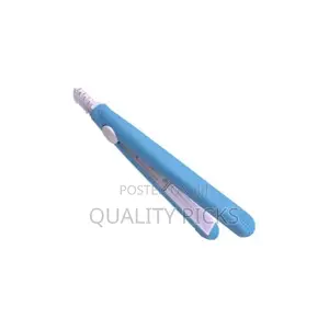Mini Portable Hair Straightener Curling Iron,Color May Vary