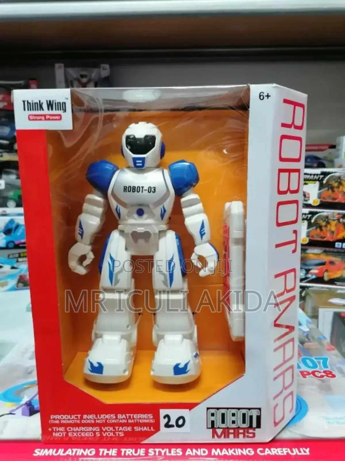 Xtreme 50functions Rechargeable Kids Remote Control Robot