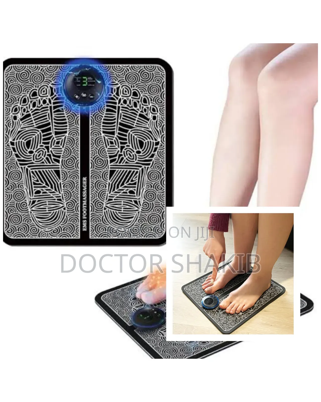 New Rechargeable EMS Foot Massager for Pain Relief