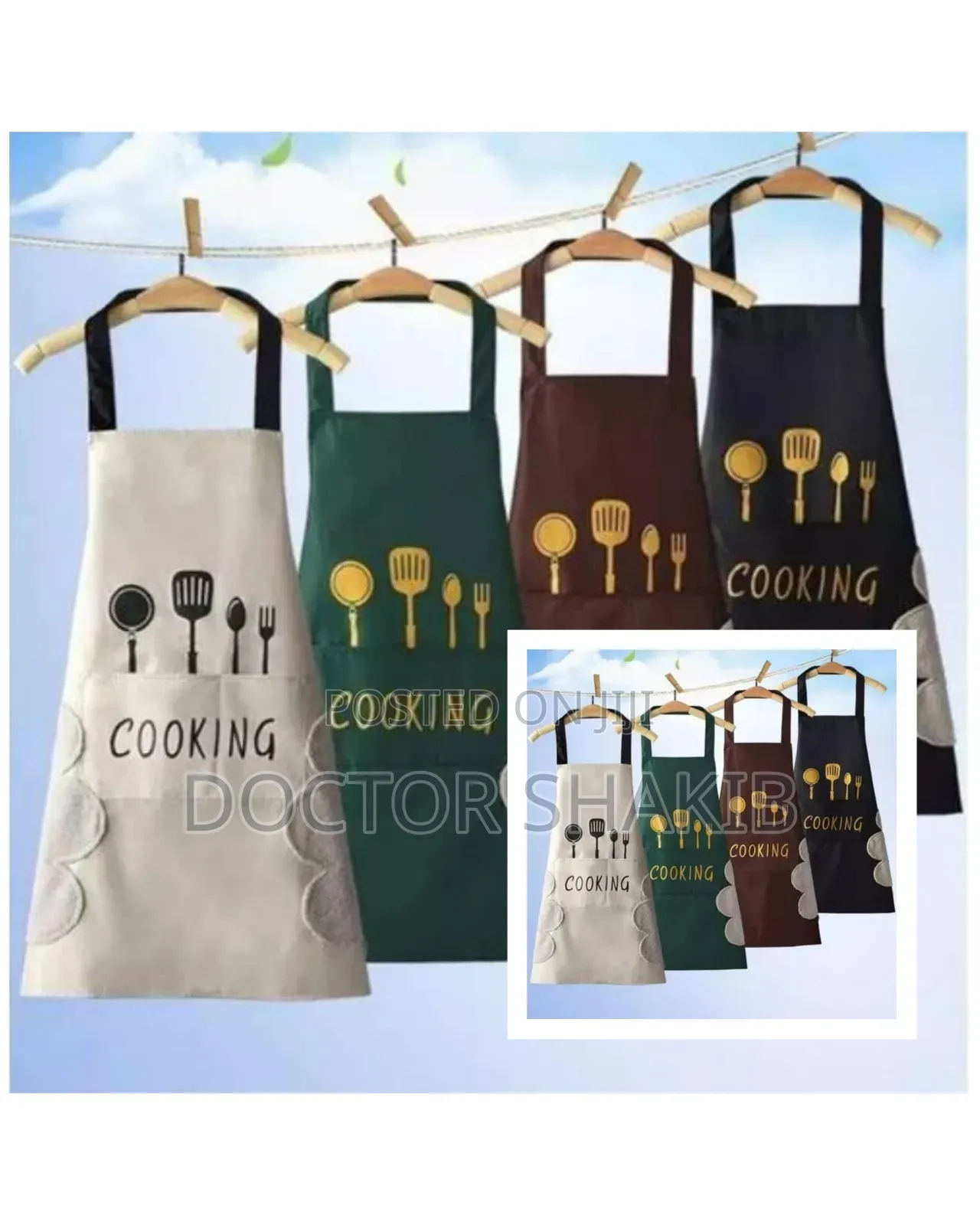 Waterproof Cooking Apron-New