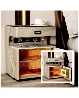 Smart Multifunctional Table With Hidden Fireproof Safe