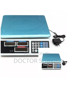 Rechargeable Price Computing Scale-New