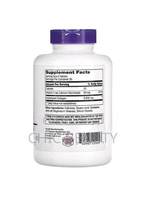 Collagen Plus Vitamin C for Hair Skin Nails Bone Joints 180t