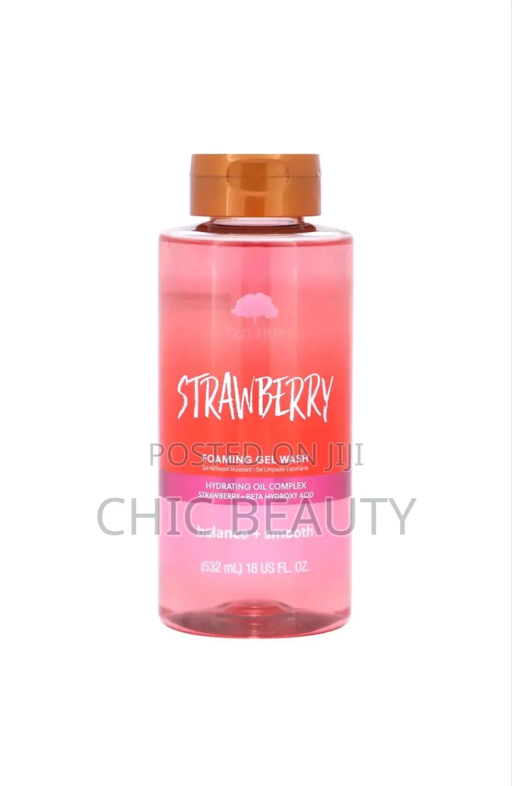 Tree Hut Foaming Shower Gel, Strawberry, (532ml)