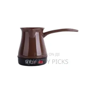 Sinbo Electric Mini Coffee Maker, 3cups - Brown