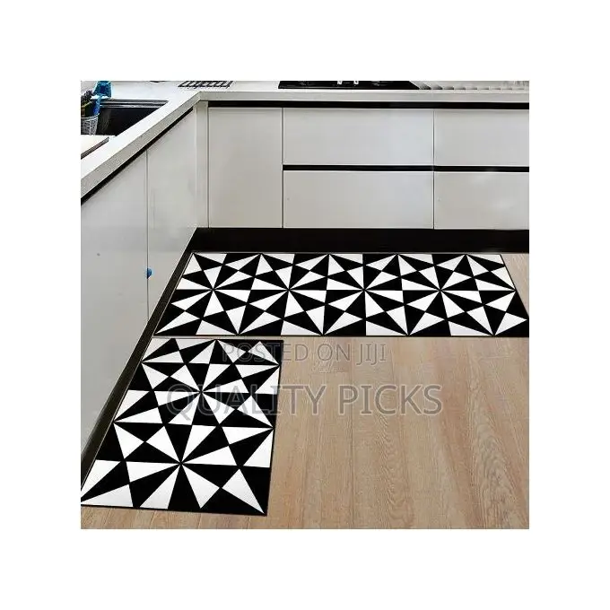 2pcs Non-Slip Bedroom Floor Kitchen Rugs Doormats Carpets