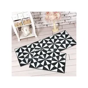 2pcs Non-Slip Bedroom Floor Kitchen Rugs Doormats Carpets