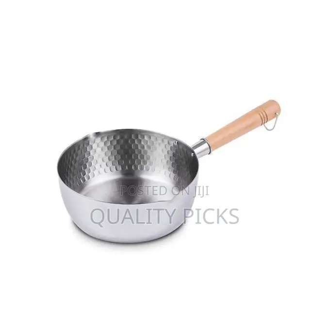 26cm Stainless Steel Wok Pot Milk Saucepan