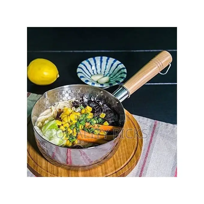26cm Stainless Steel Wok Pot Milk Saucepan