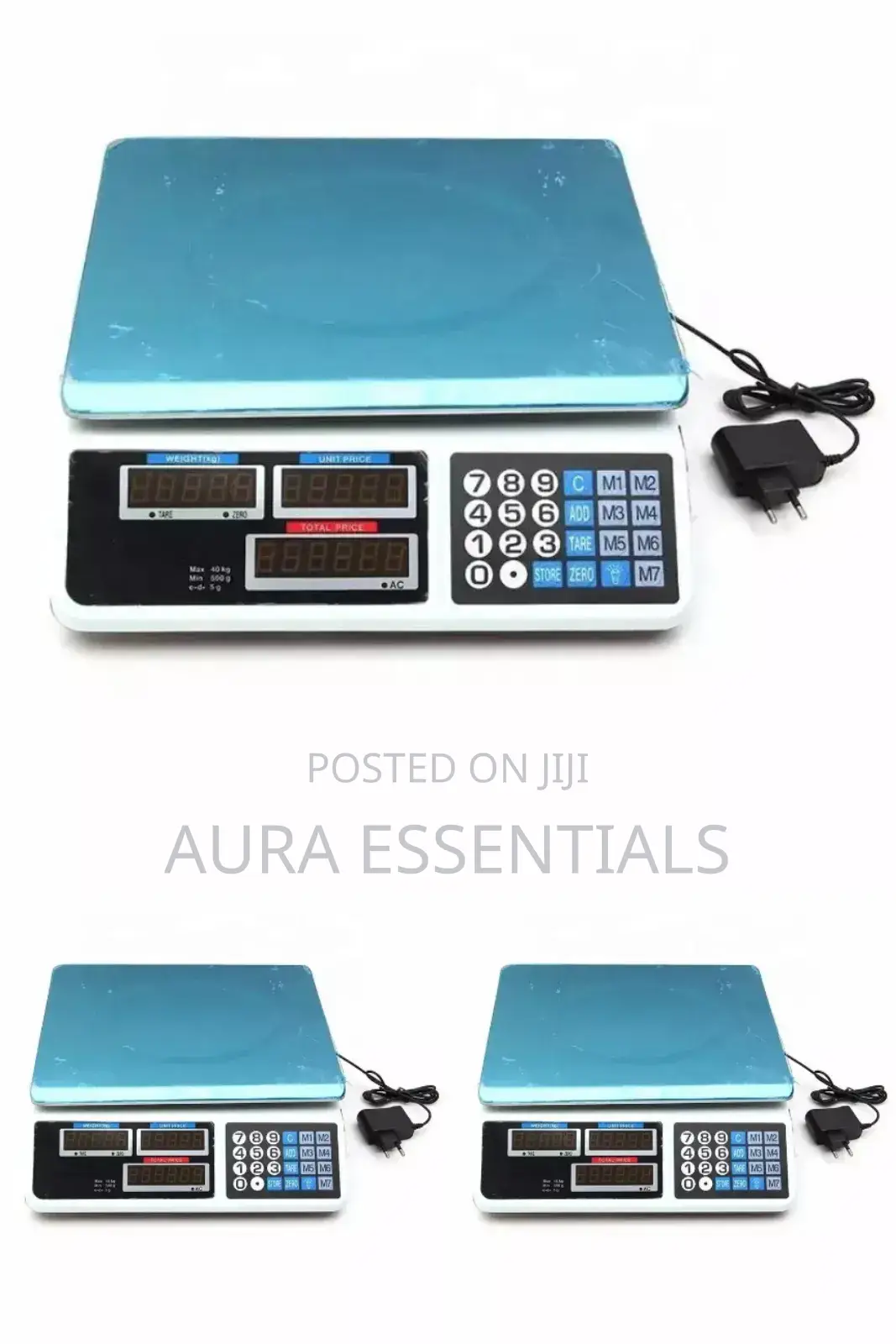 Rechargeable Price Computing Scale
