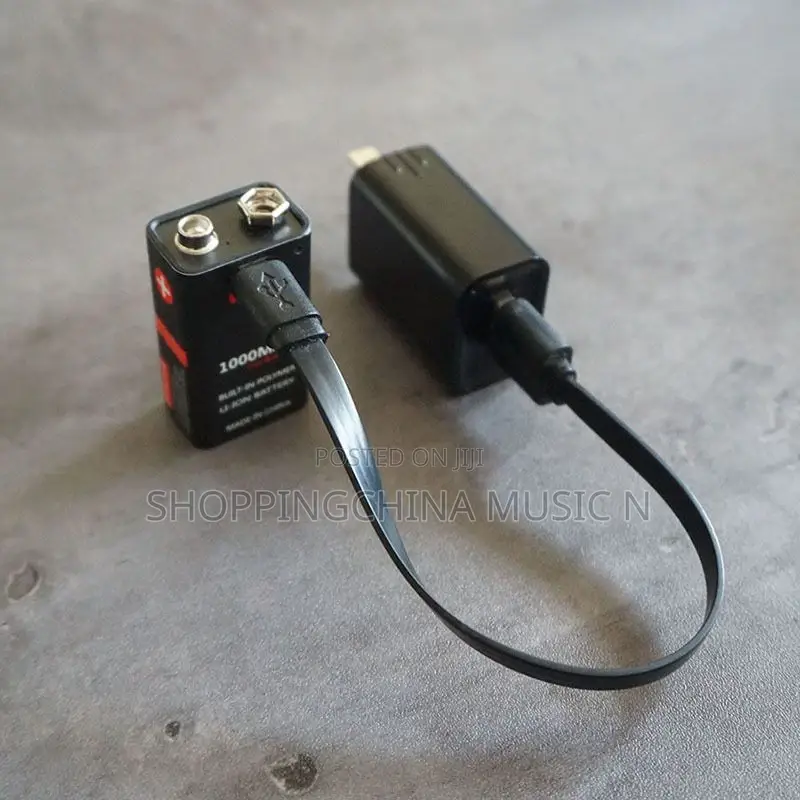 Rechargeble Battery 9v Saxophone Violin Guitar Electric