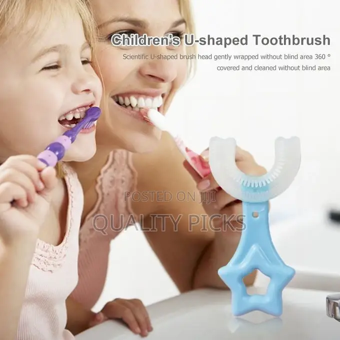 Silicone U-Shape Toothbrush Kids Manual