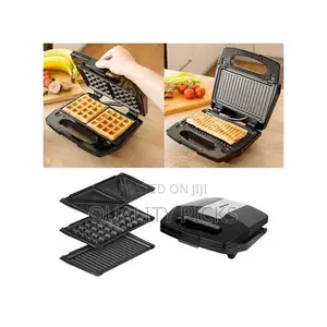 Hoffmans 3 in 1 Waffle Maker Sandwich Machine