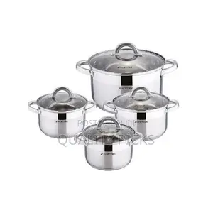 Kamill 4 Piece Stainless Steel Saucepans/Cookware