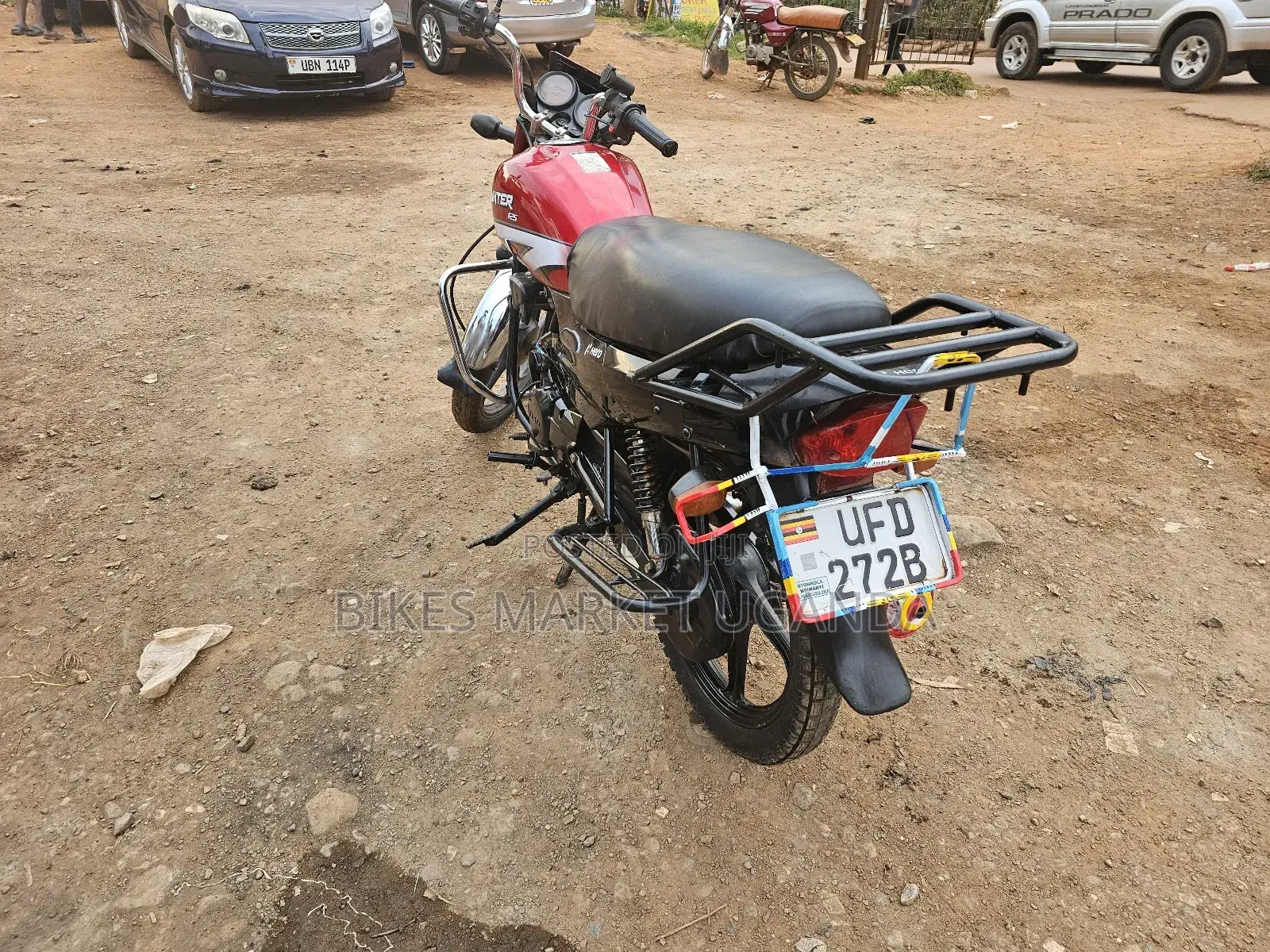 Hero Hunter 125 2020 Red