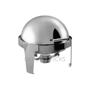 6.5L Stainless Steel Round Chafing Dish Roll Warmer