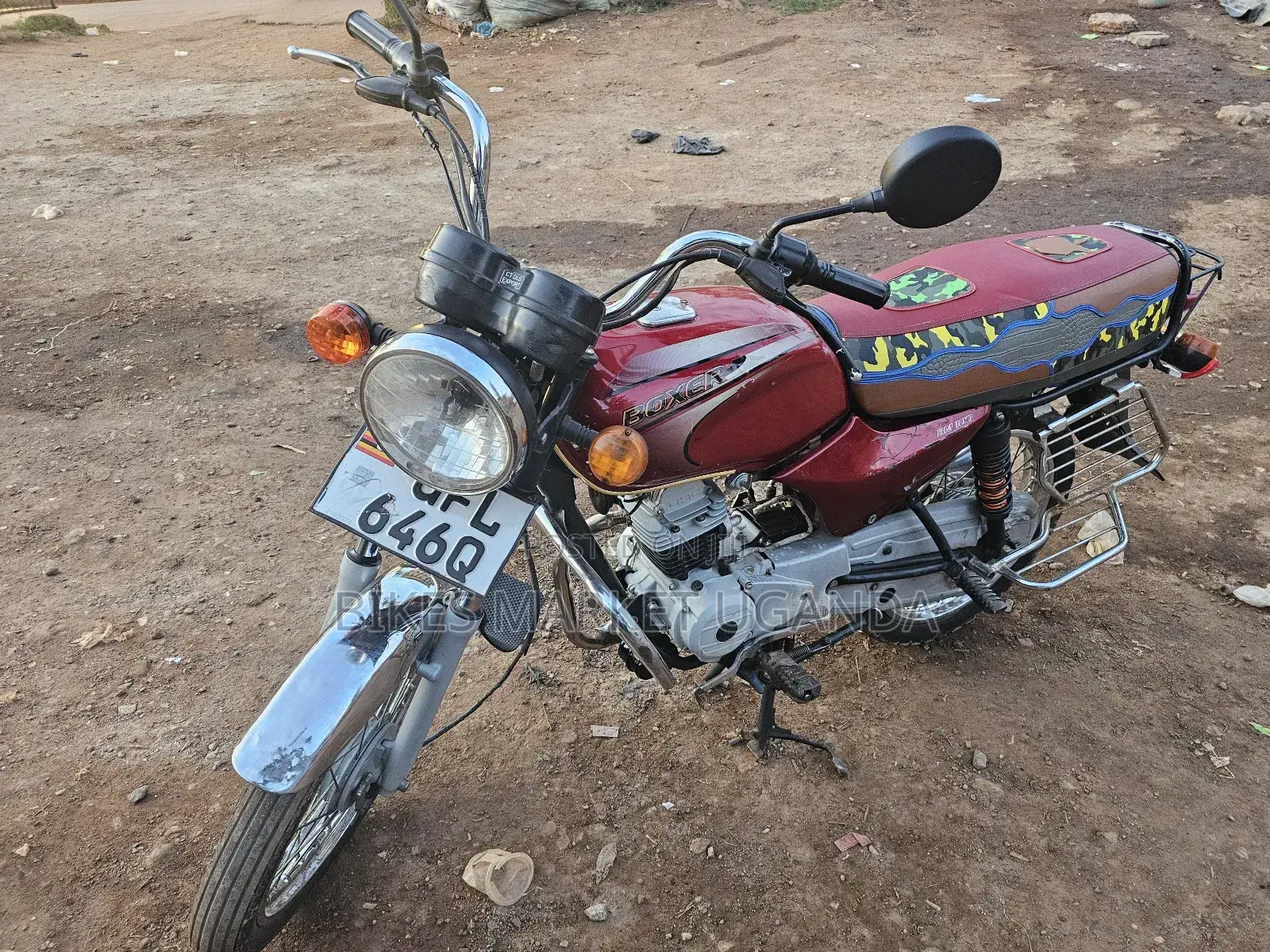 Bajaj Boxer 2023 Red
