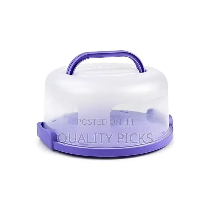 Portable Cake Storage Bin Cupcake Holder Container Box