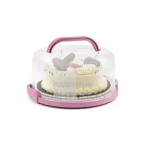 Portable Cake Storage Bin Cupcake Holder Container Box