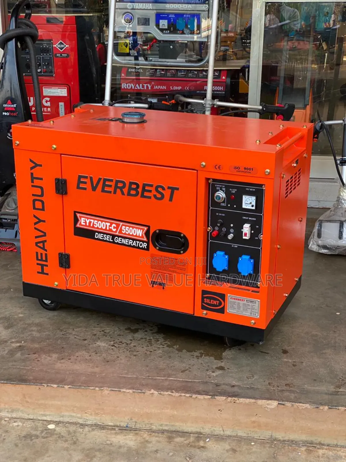 Generator 5.5 Kva Everbest Box Body