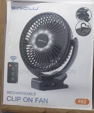 Rechargeable Clip on Fan With Remote