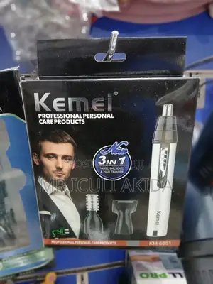 Kemei 3in1 Nose,Beard Hair Professional Personal Trimmer