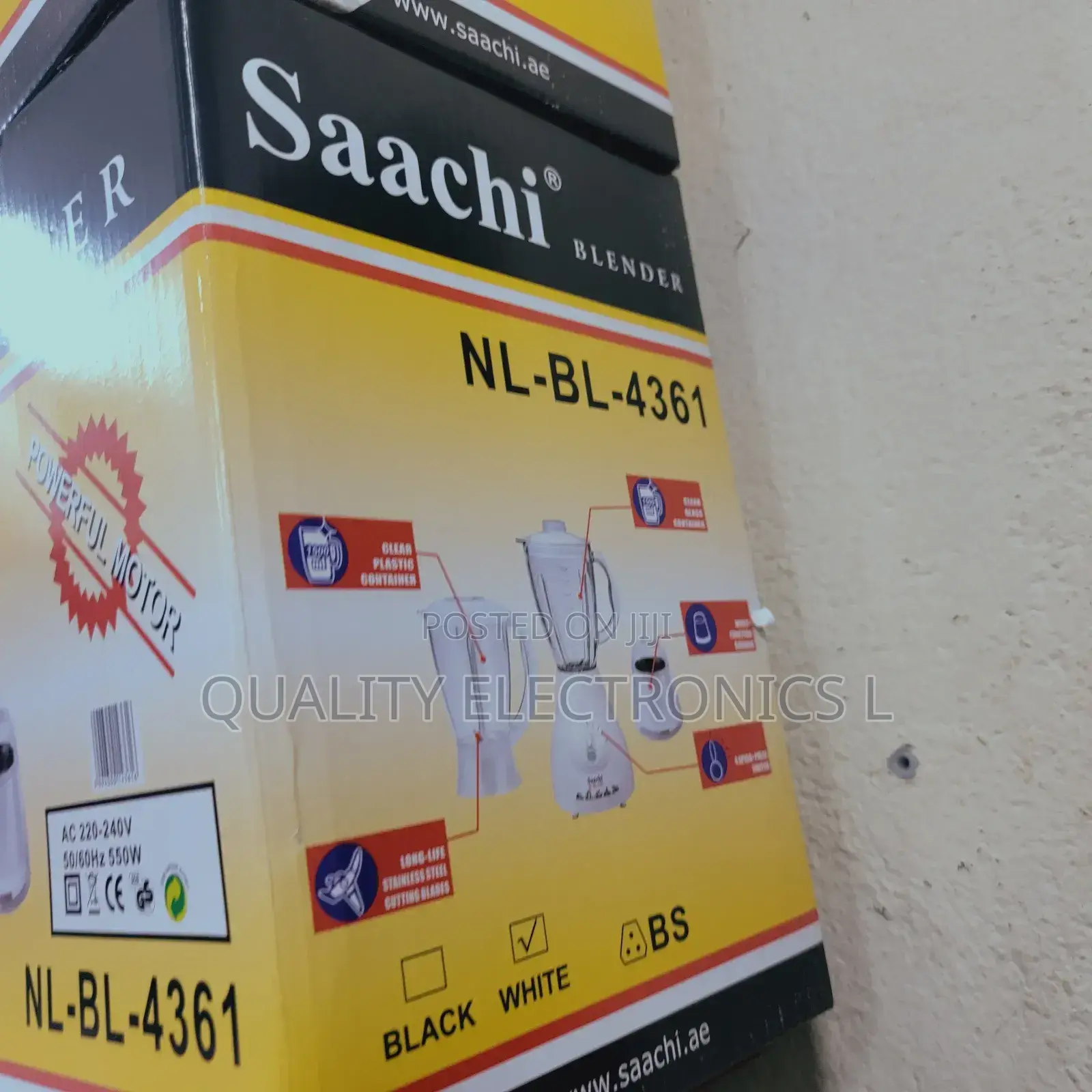 Saachi 3 in 1 Blender