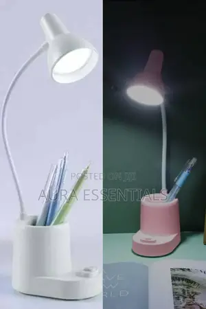 2 in 1 Telescopic Table Lamp and Pen Holder
