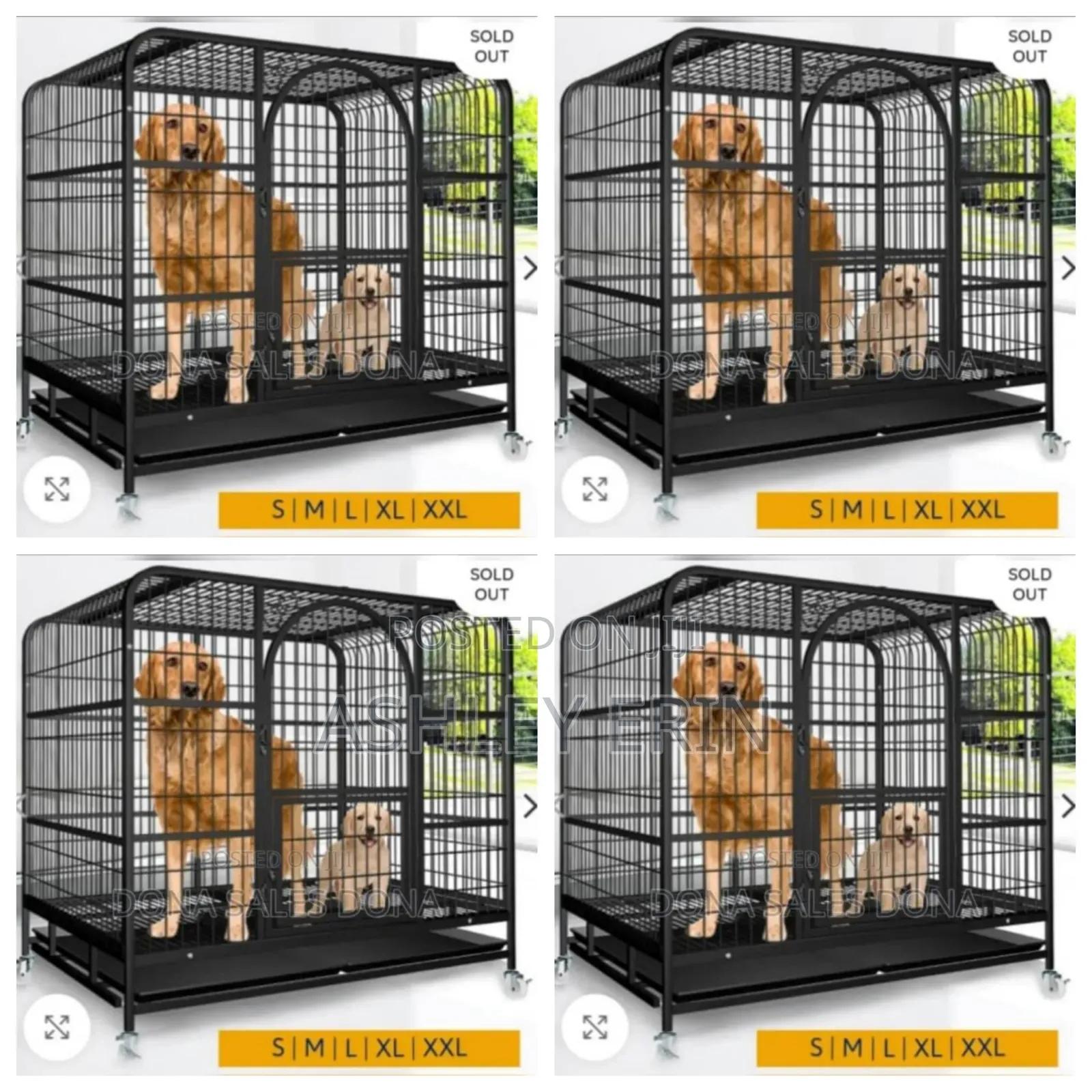 Metallic Pet Cage