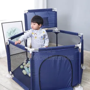 Children's Play Fenced Pen With Balls