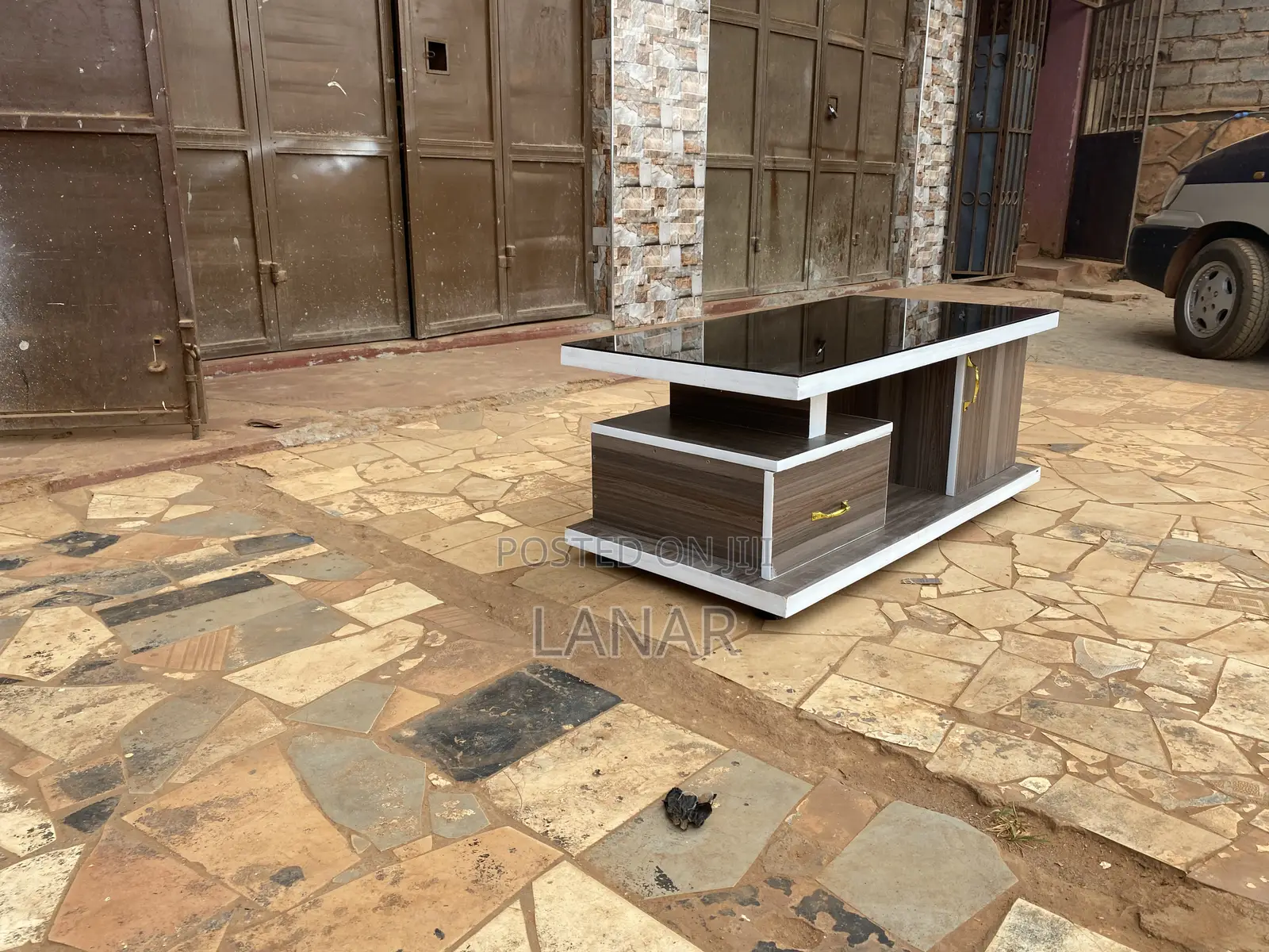 Glass Top Center Table