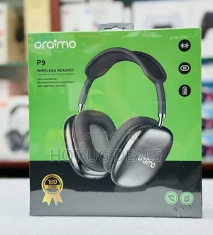 Oraimo P9 Wireless Headphones - Black