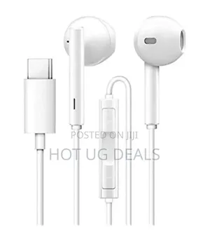 Usb Type-c In Ear Hearphone Headset - White