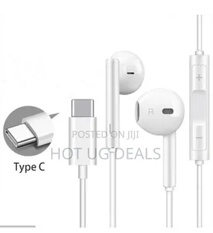 Usb Type-c In Ear Hearphone Headset - White