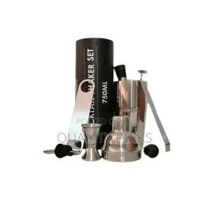 Cocktail Shaker Set, 8 Piece Bartender Drink Mixing Kit