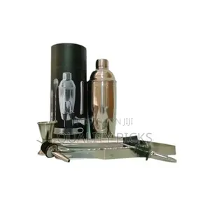 Cocktail Shaker Set, 8 Piece Bartender Drink Mixing Kit