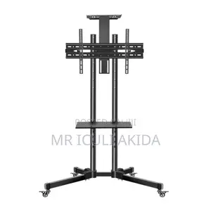 Adjustable, Rotating Full Motion TV Cart Mount Stand
