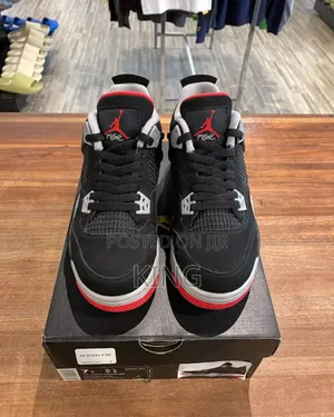 Real Air Jordan 4 Retro "Bred Reimagined"