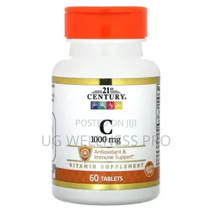 21st Century, Vitamin C, 1,000 Mg, 60 Tablets